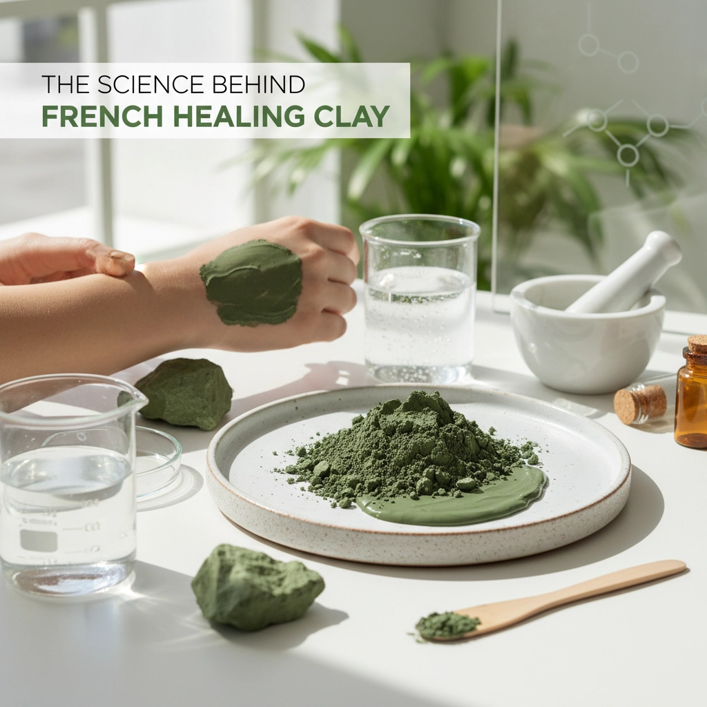French Healing Clay scientific research and mineral composition
