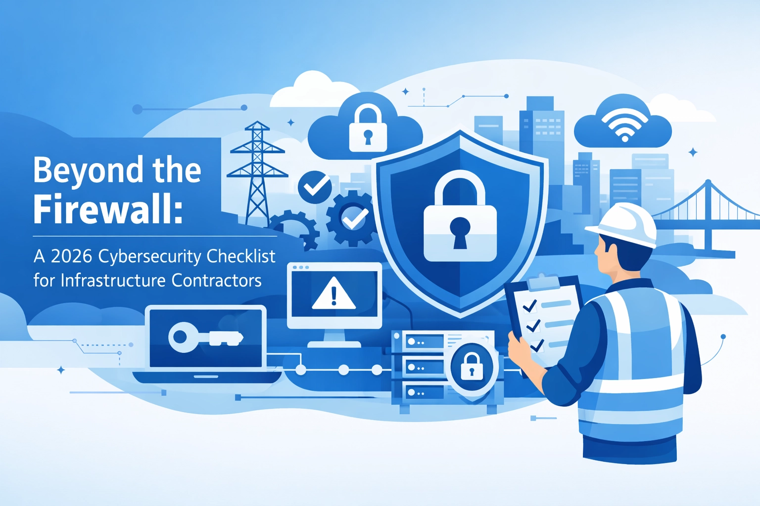 [HERO] Beyond the Firewall: A 2026 Cybersecurity Checklist for Infrastructure Contractors