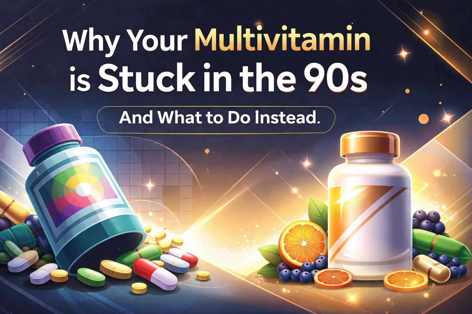 [HERO] Why Your Multivitamin is Stuck in the 90s (And What to Do Instead)