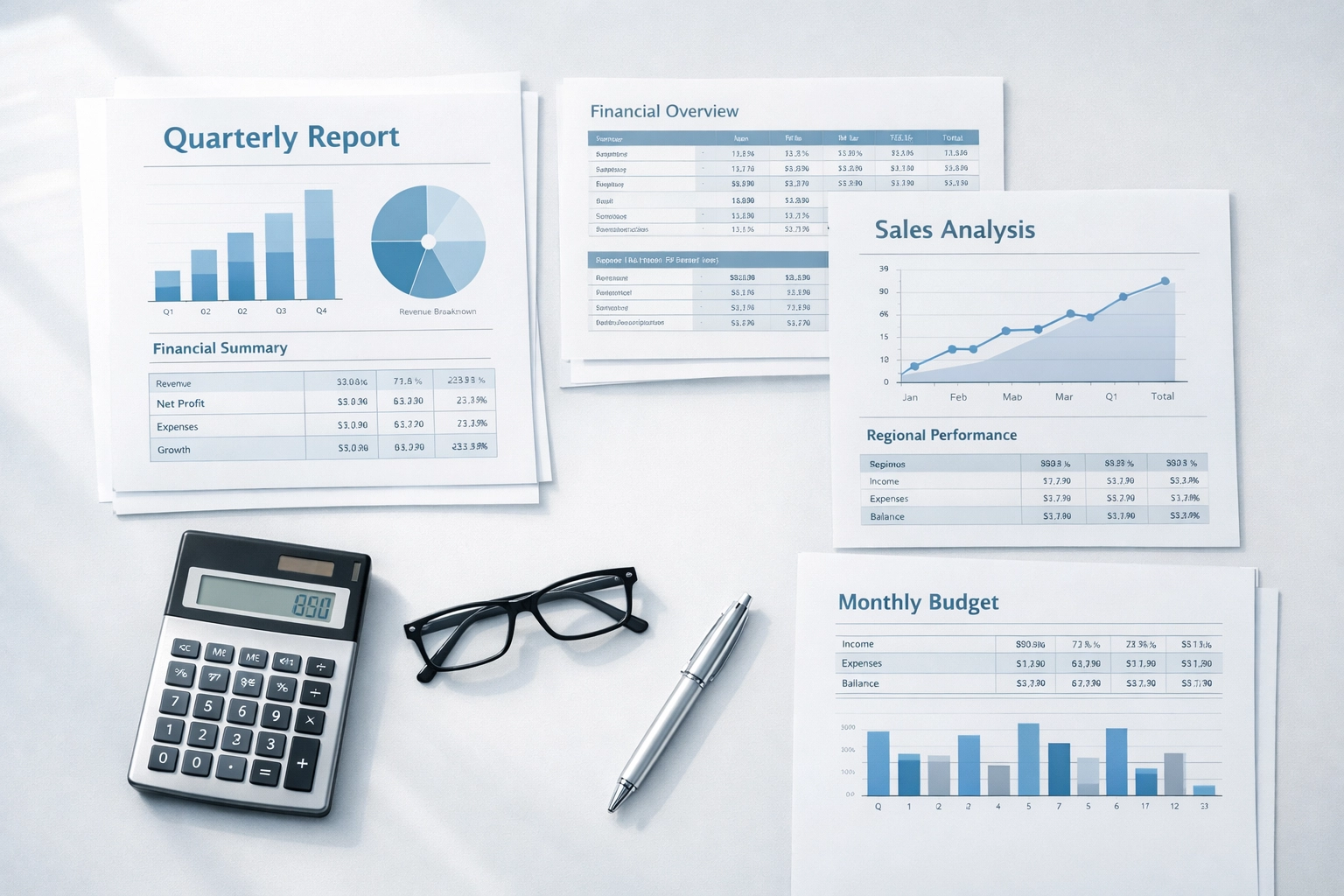 Organized financial records for Alabama business sale preparation