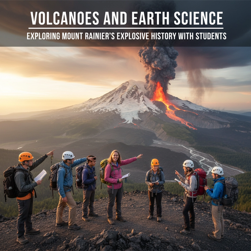 Volcanoes and Earth Science: Exploring Mount Rainier's Explosive History with Students