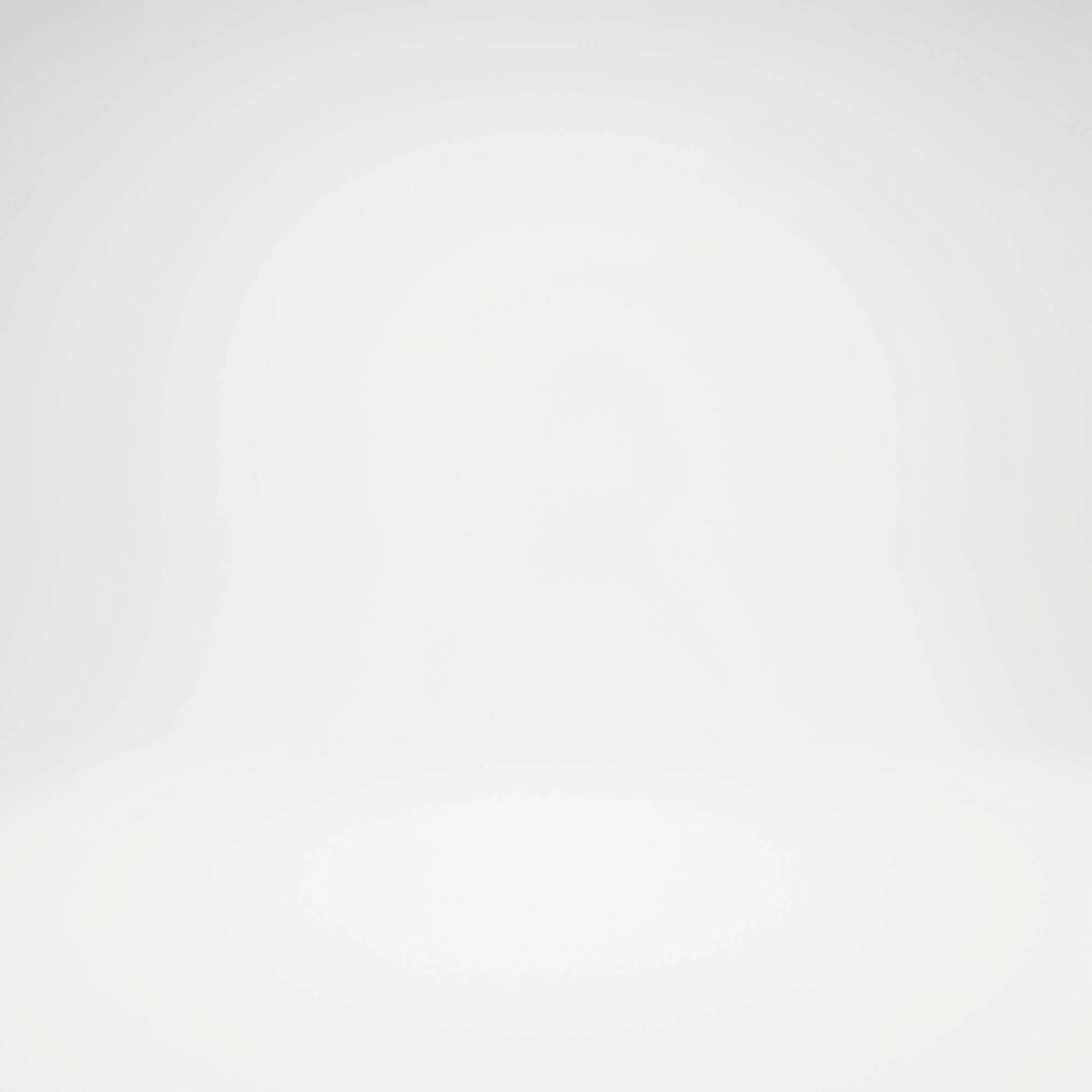 Minimalist white background representing the blank slate for tactical fitness gear and training.