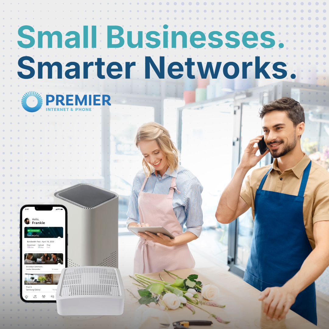 Small Business Owners with Premier Broadband Solutions