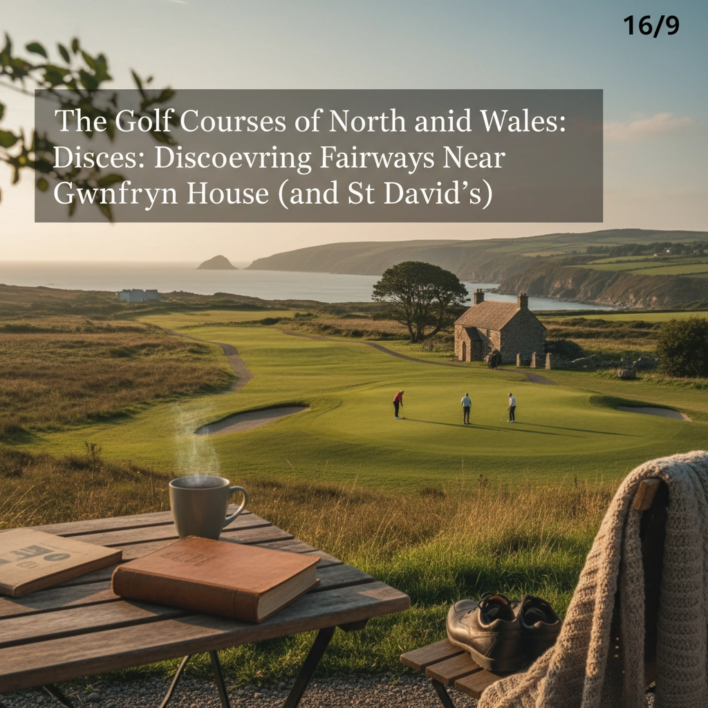 The Golf Courses of North and Mid Wales: Discovering Fairways Near Gwynfryn House (and St David's)