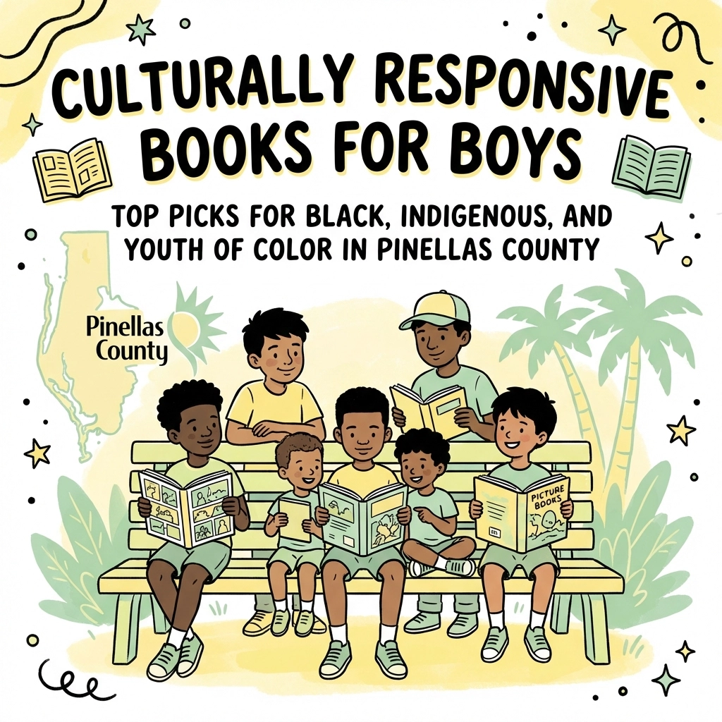 Culturally Responsive Books for Boys: Top Picks for Black, Indigenous, and Youth of Color in Pinellas County