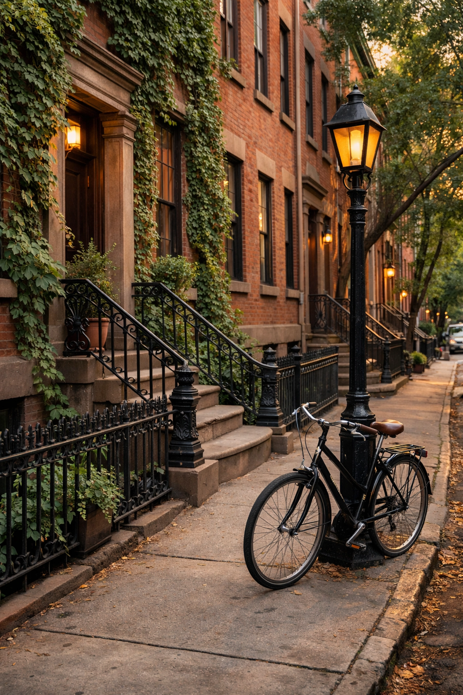 Historic West Village brownstones and quiet streets, a hidden gem among NYC photo spots.