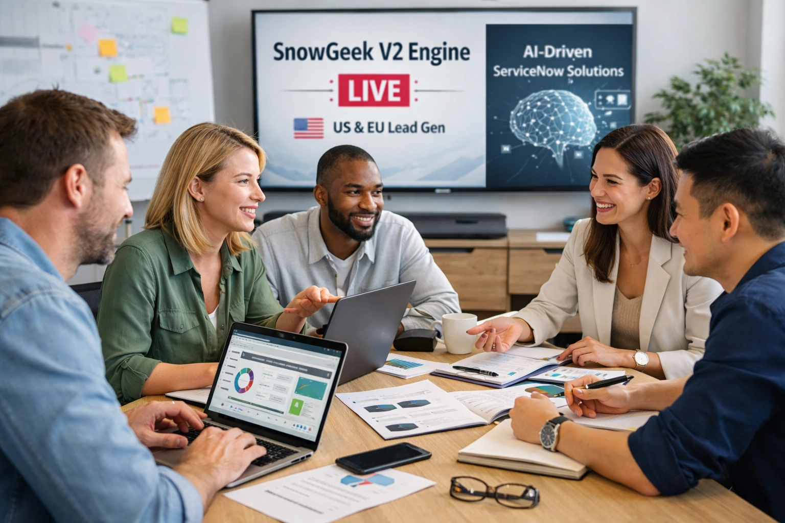 [HERO] SnowGeek V2 Engine: LIVE (US & EU Lead Gen) : How Agentic AI is Revolutionizing ServiceNow Consulting & Lead Generation