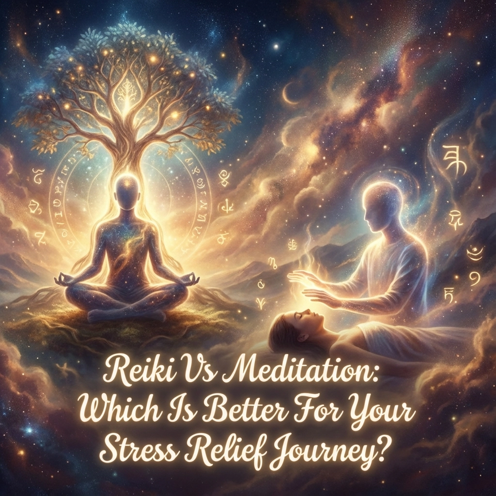 Reiki Vs Meditation: Which Is Better For Your Stress Relief Journey?