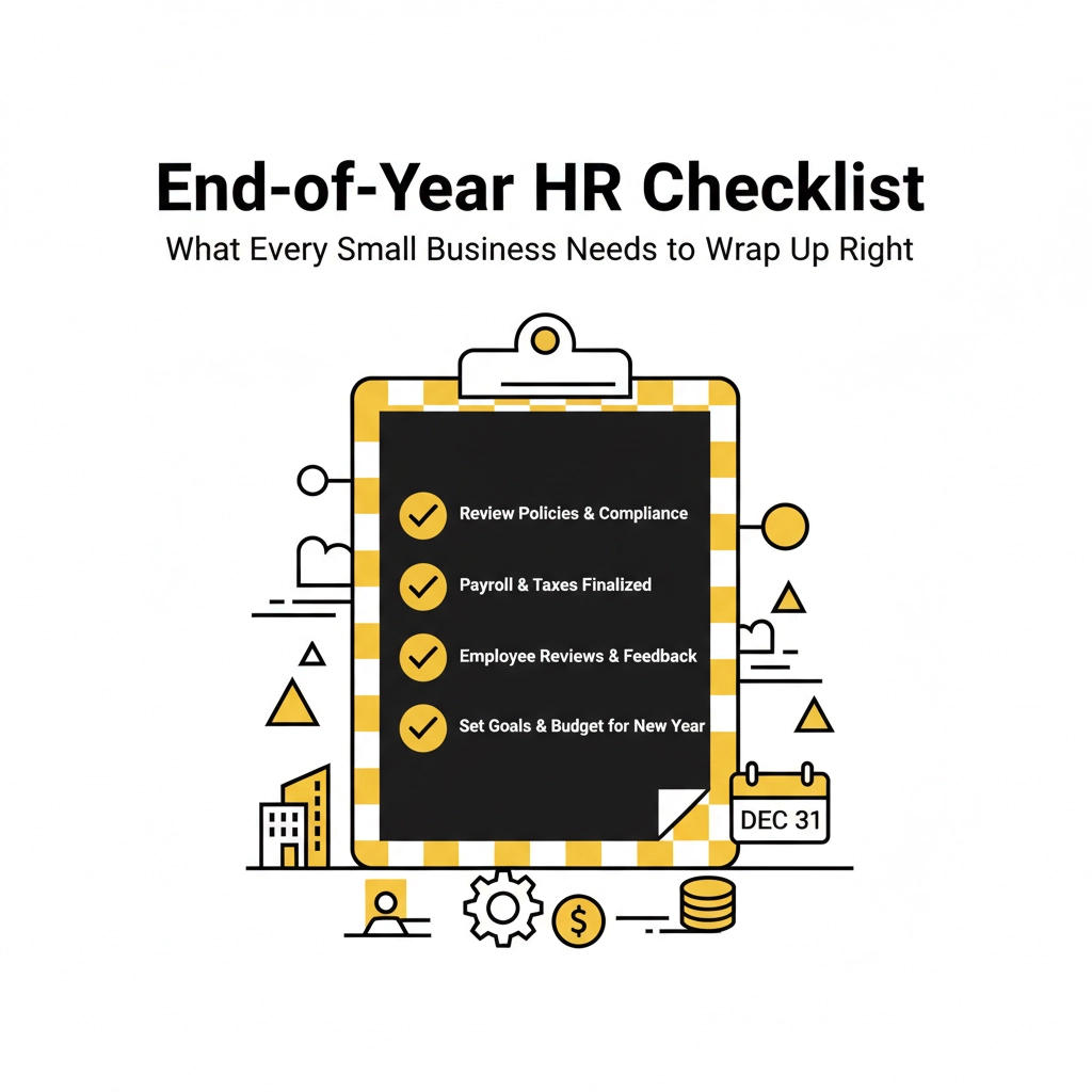End-of-Year HR Checklist: What Every Small Business Needs to Wrap Up Right
