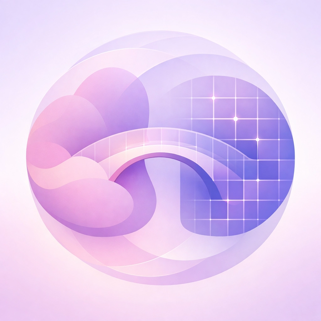 Seamless integration of human strategy and AI automation for business technology implementation.