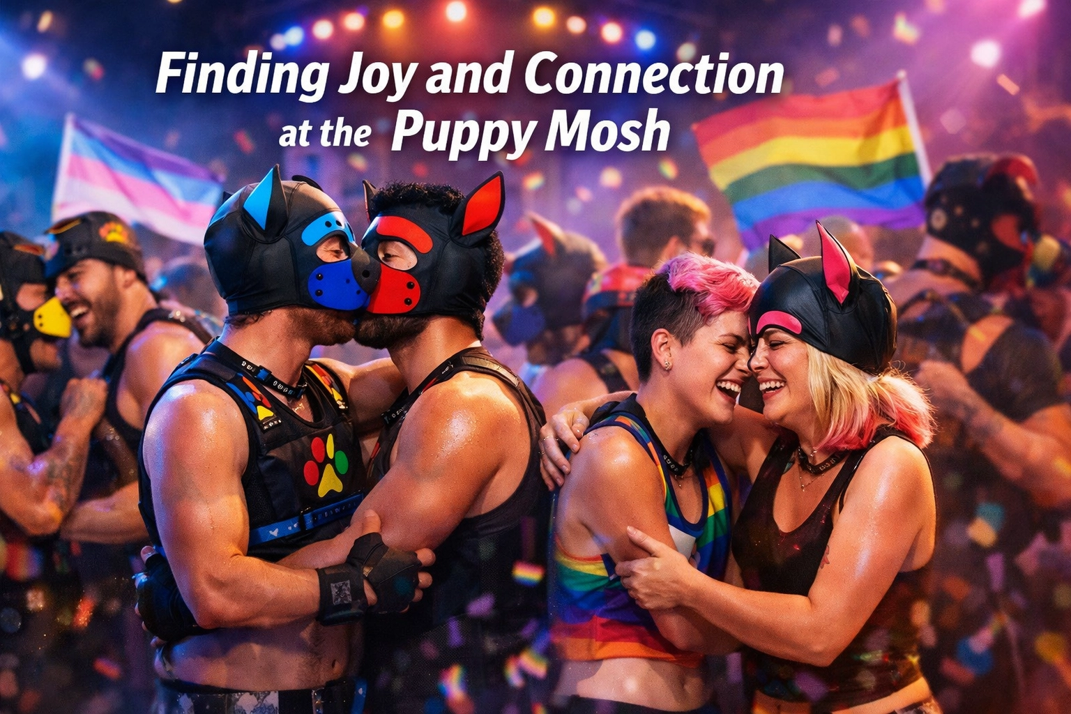 Finding Joy and Connection at the Puppy Mosh