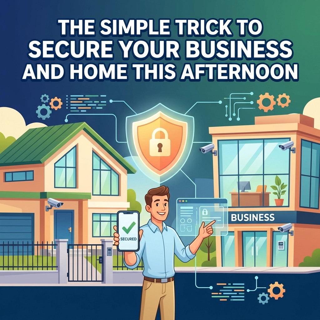 [HERO] The Simple Trick to Secure Your Business and Home This Afternoon