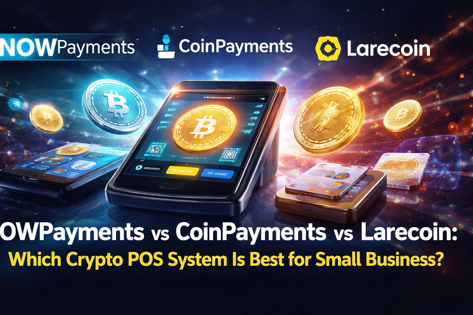 [HERO] NOWPayments vs CoinPayments vs Larecoin: Which Crypto POS System Is Best for Small Business?