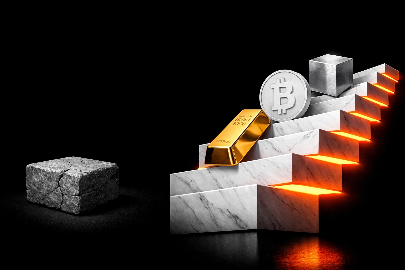 Building a wealth stack of Bitcoin, gold, and silver using tax savings from a debt recycling strategy.