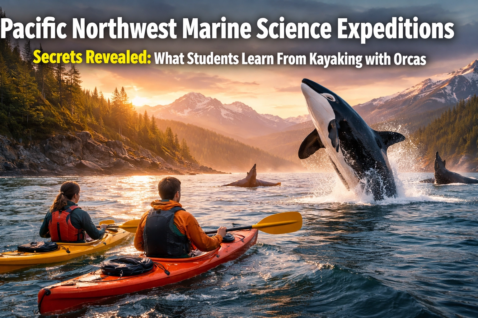 [HERO] Pacific Northwest Marine Science Expeditions Secrets Revealed: What Students Learn From Kayaking with Orcas