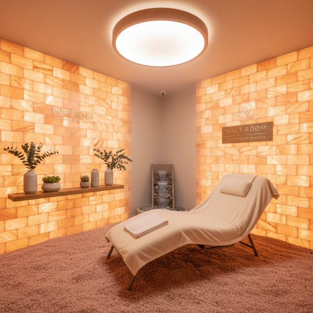 Salt Room at Pure Sense Spa: Halotherapy Benefits and Why You Should Try It