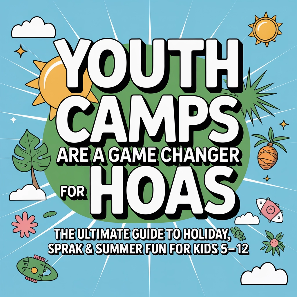 Youth Camps Are a Game Changer for HOAs: The Ultimate Guide to Holiday, Spring Break &amp; Summer Fun for Kids 5-12