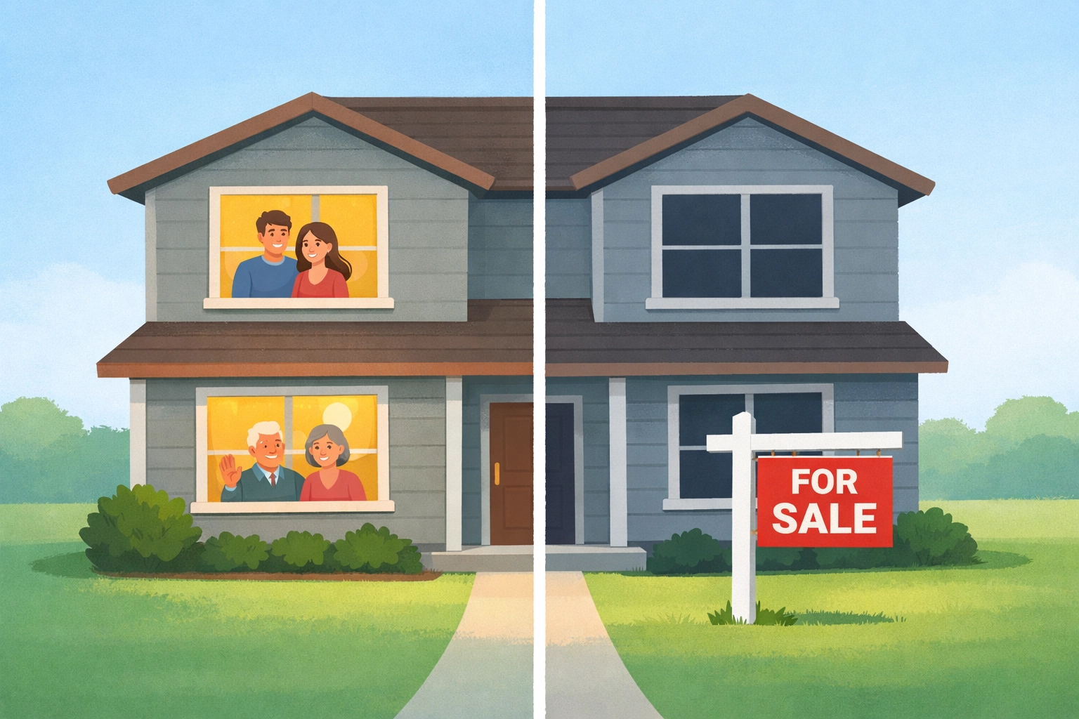 Rental property with tenants in place versus vacant property for sale in New Jersey