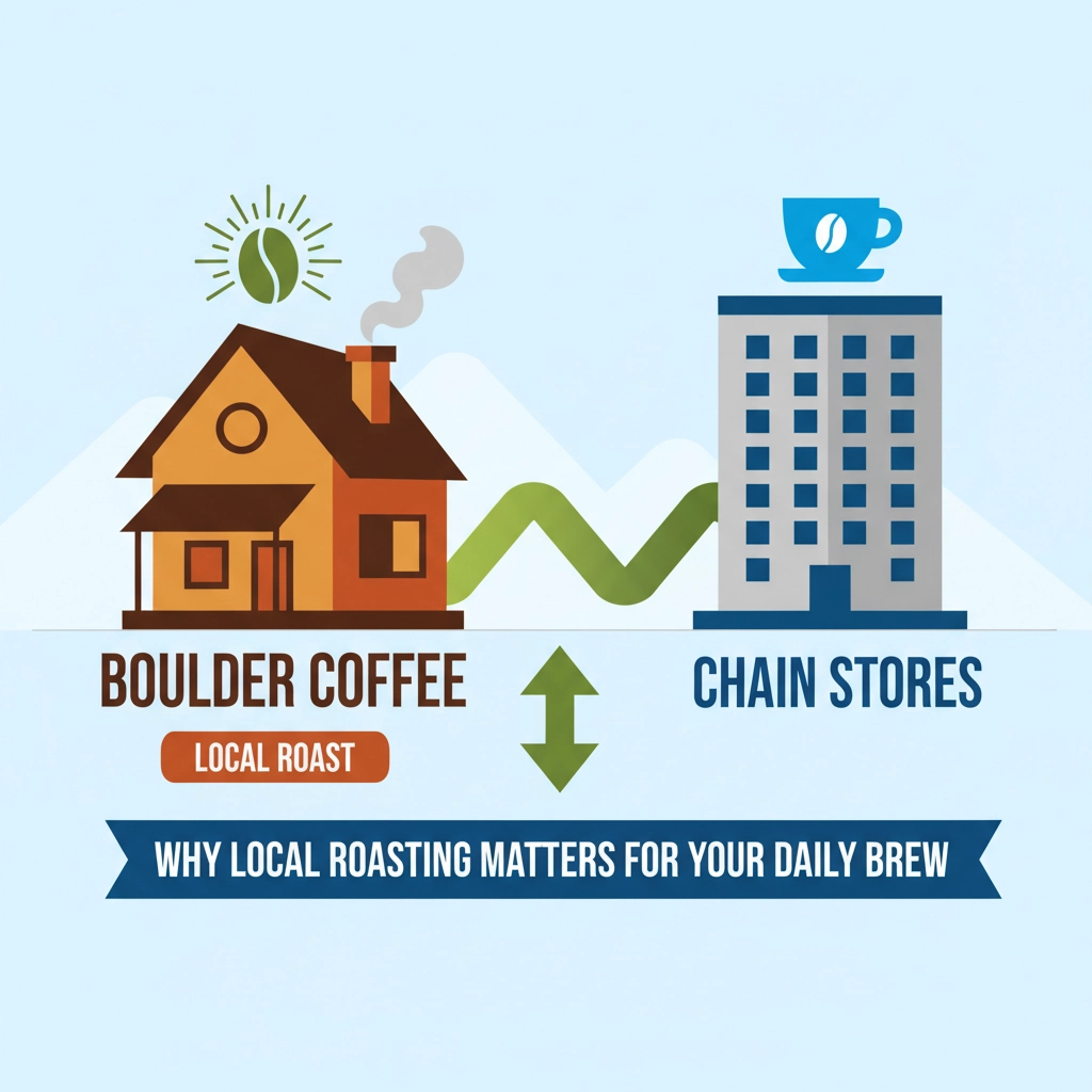 Boulder Coffee Shop vs. Chain Stores: Why Local Roasting Matters for Your Daily Brew