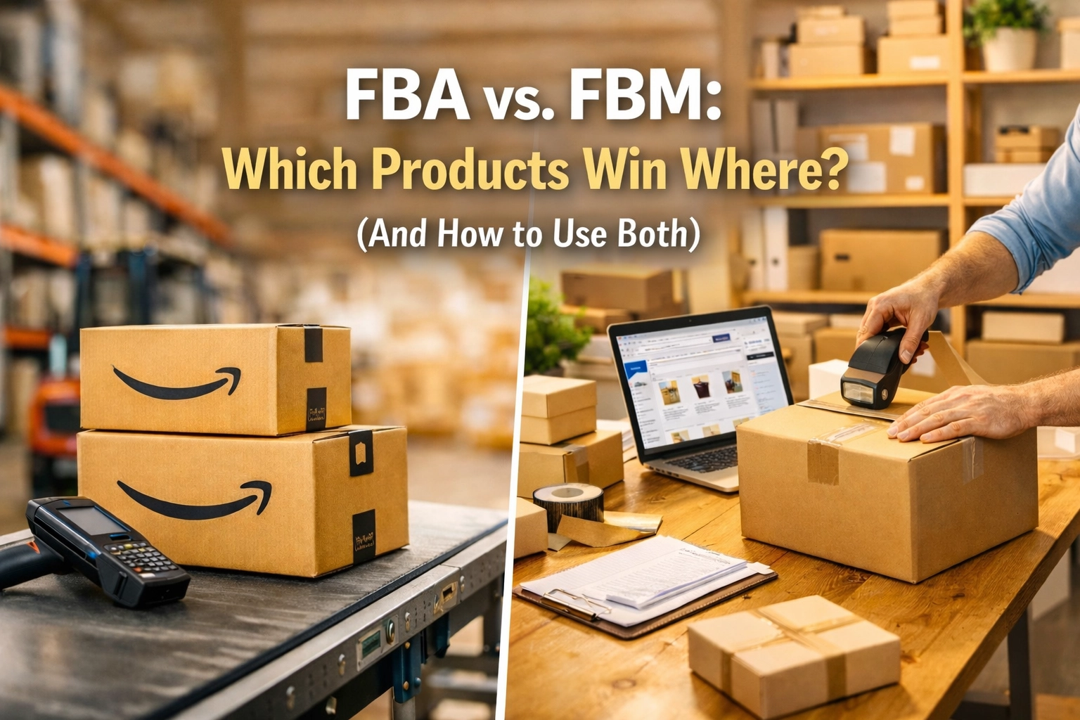 [HERO] FBA vs. FBM: Which Products Win Where? (And How to Use Both)