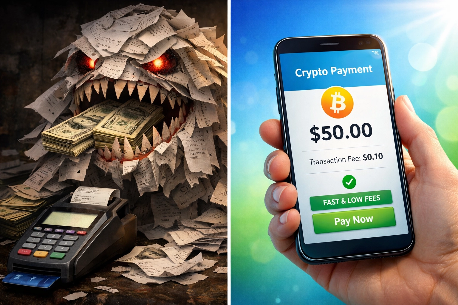 LareBlocks NFT receipt displaying blockchain transaction details and payment metadata