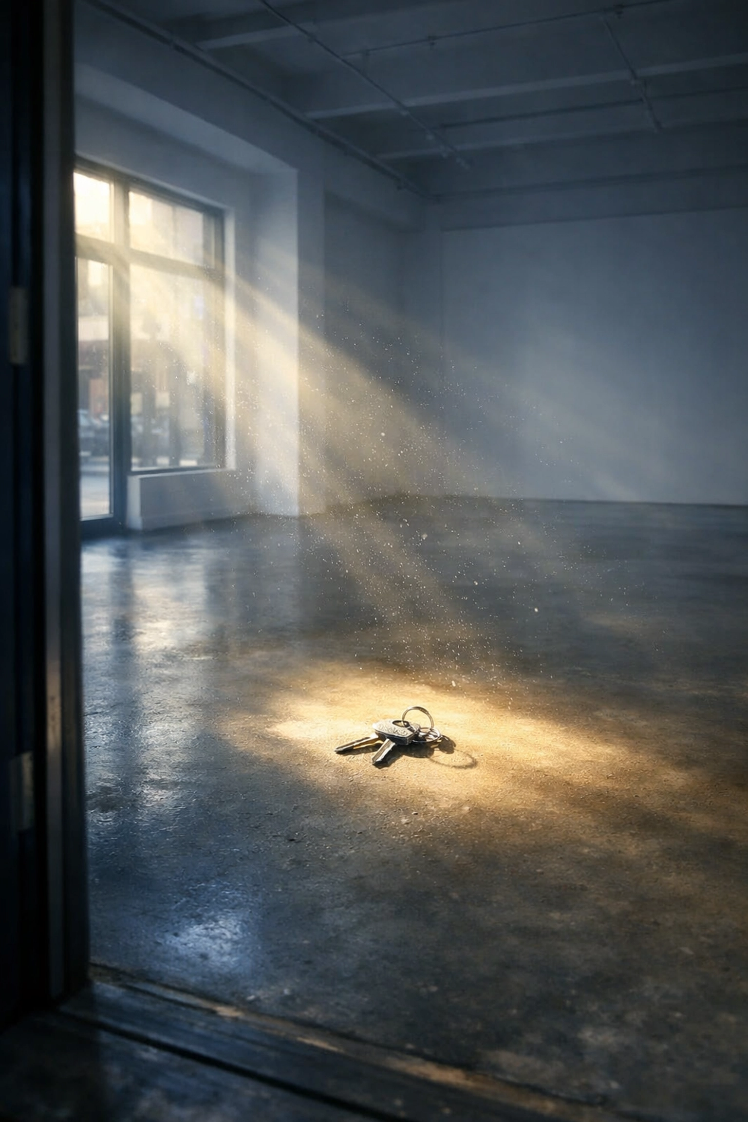 Empty retail unit showing vacant possession requirement for UK lease break clause