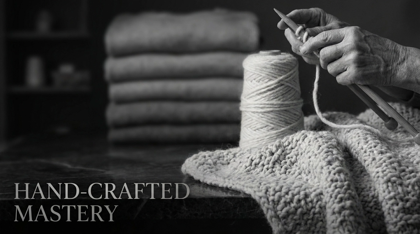 Are Mass-Produced Knits Dead? Why Luxury Fashion Is Returning to Hand-Crafted Mastery