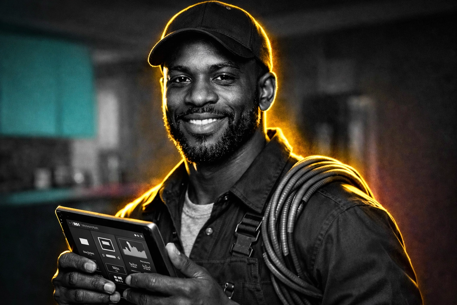 Professional Black electrician providing expert electrical services and safety inspections for Gwinnett homes.