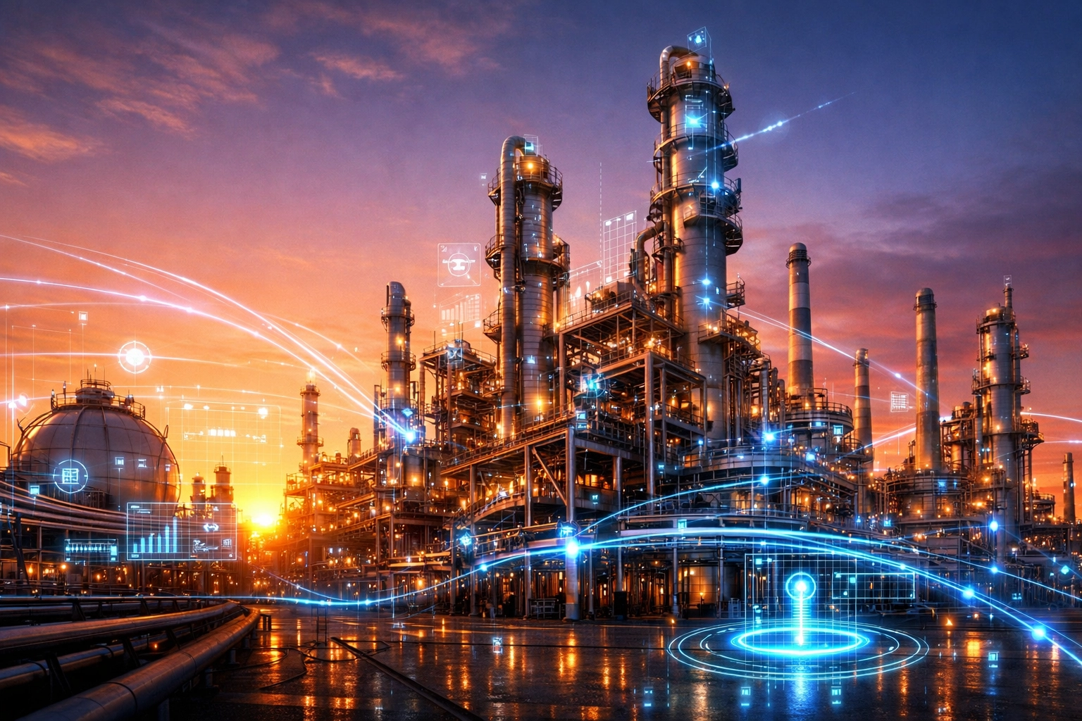 Innovation technologique et transformation digitale dans l'ingénierie Oil & Gas pour 2026.