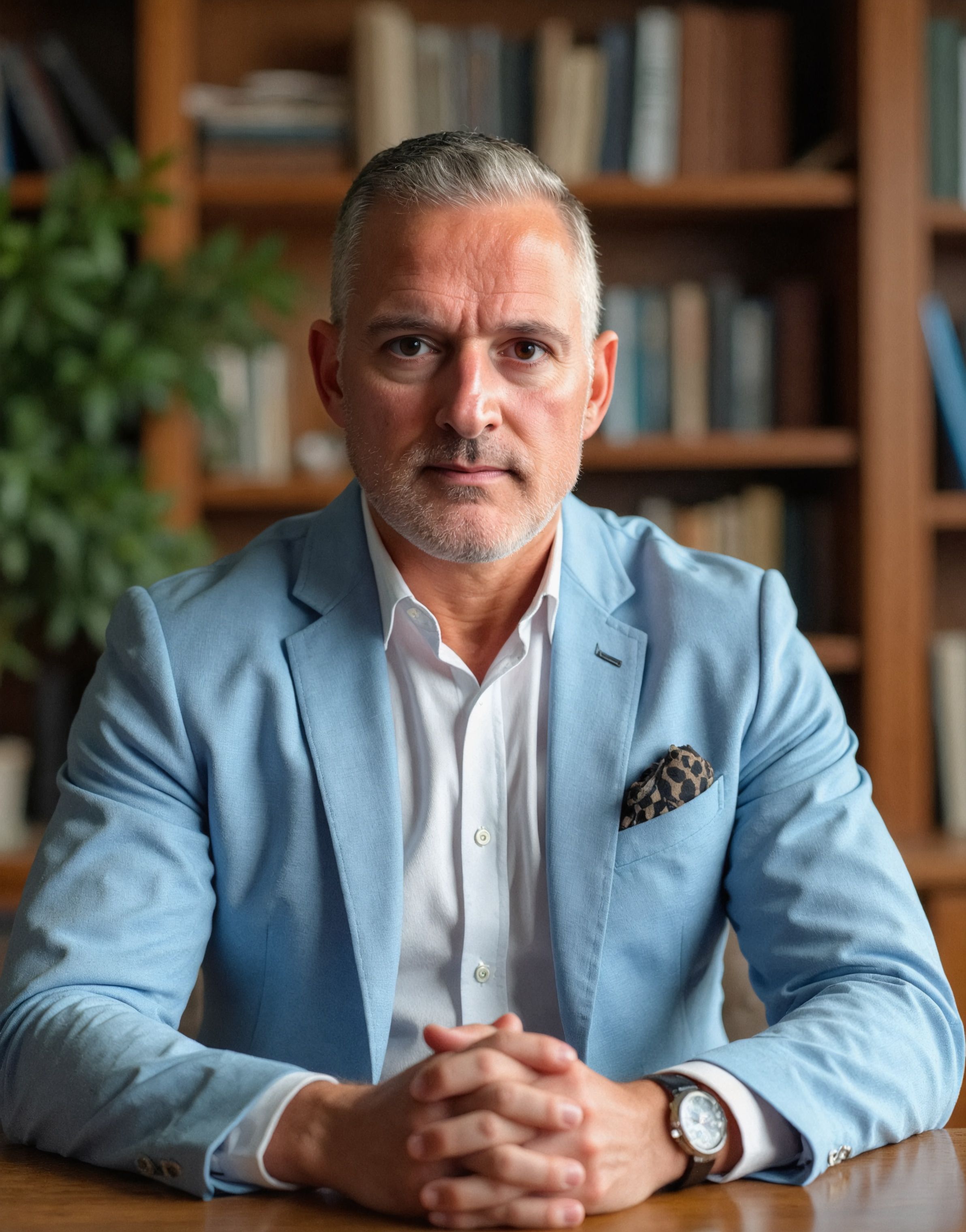 Professional Man in Business Setting