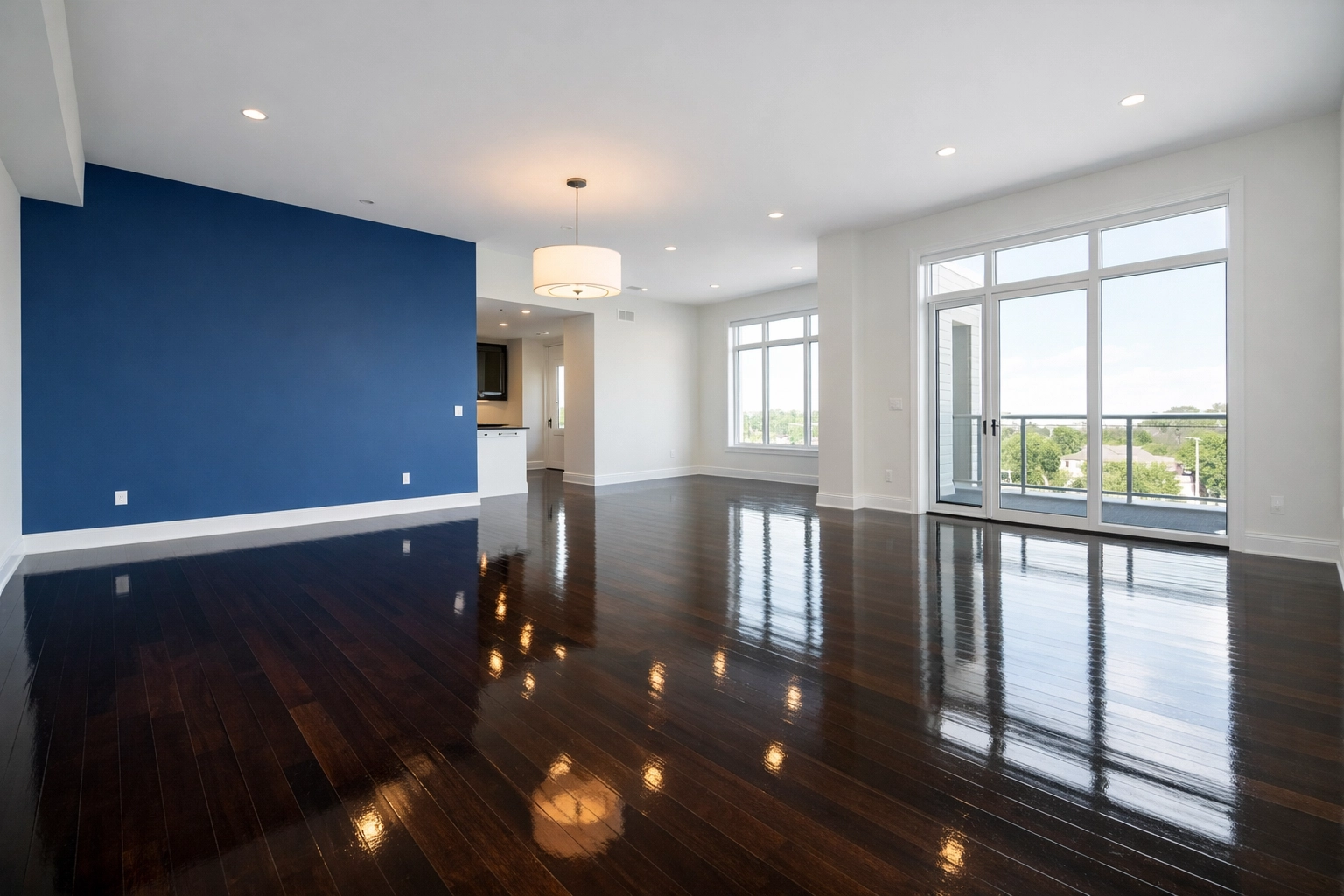 Pristine North Cambridge apartment after a professional move-out cleaning Cambridge for new tenants.