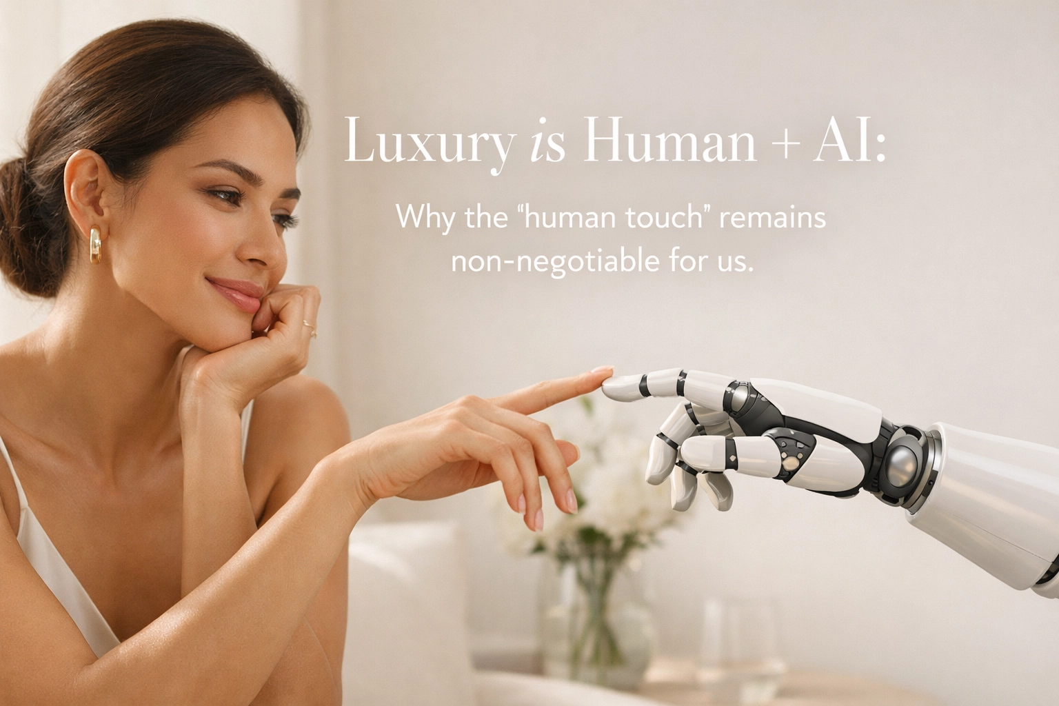 [HERO] Luxury is Human + AI: Why the 