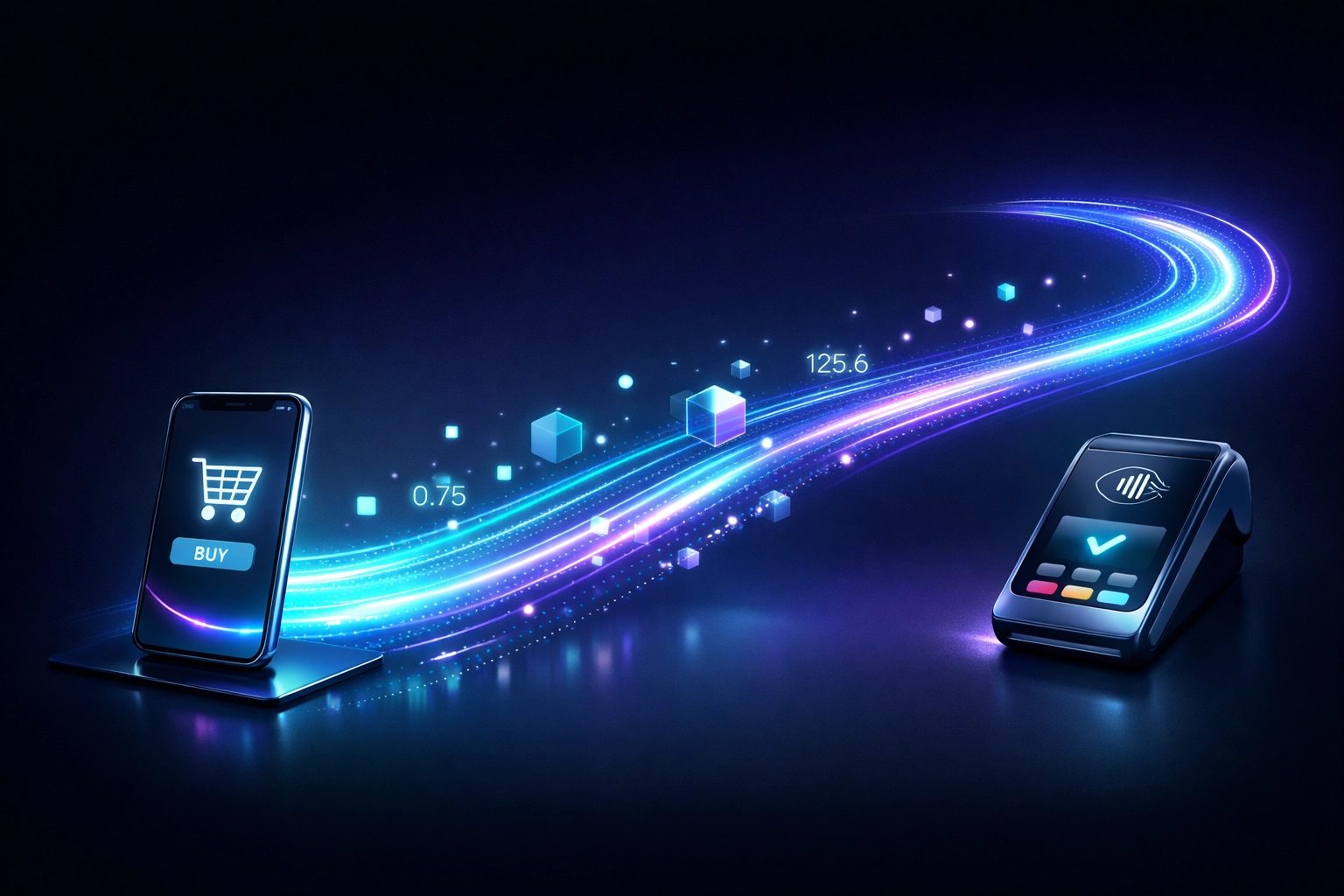 Seamless payment journey from social commerce to contactless in-store checkout