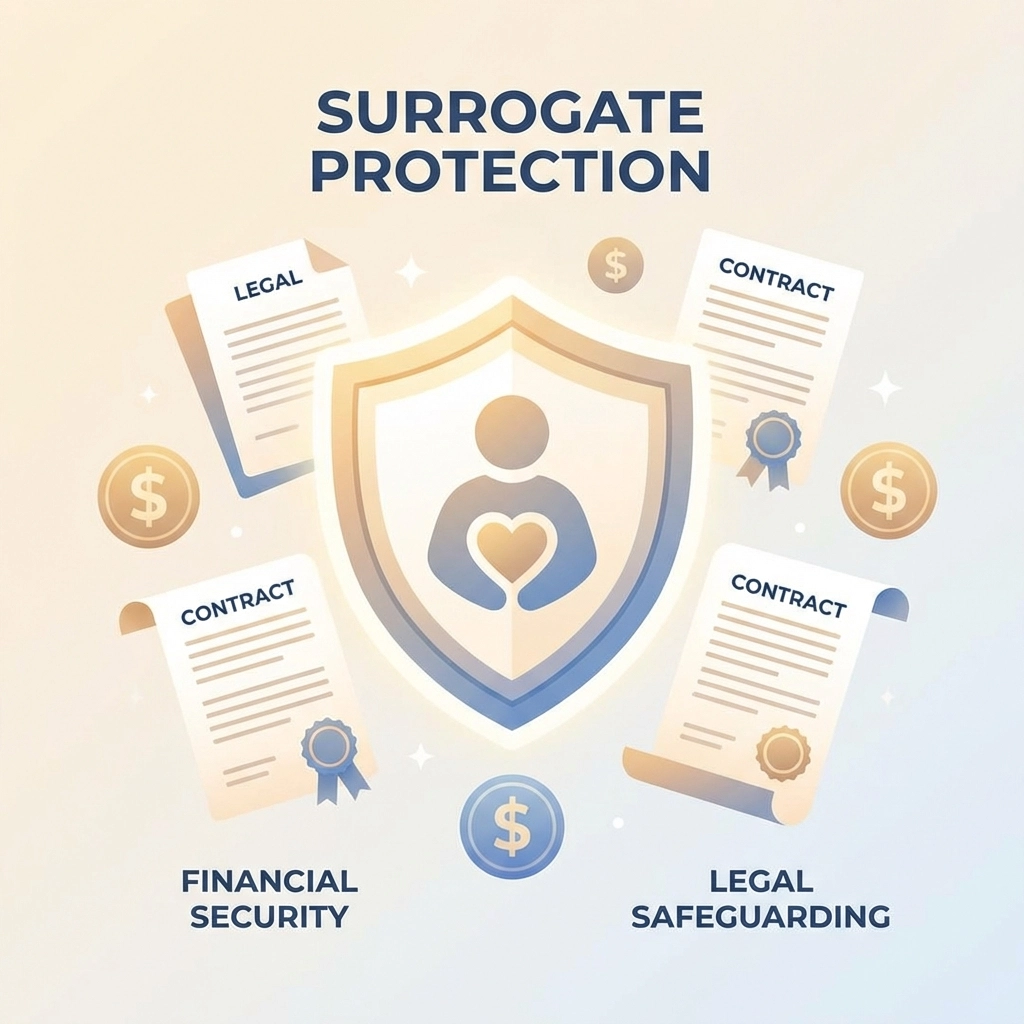 Pregnant Ohio Surrogate holding an ultrasound photo while learning about Ohio surrogacy laws and Surrogate protections