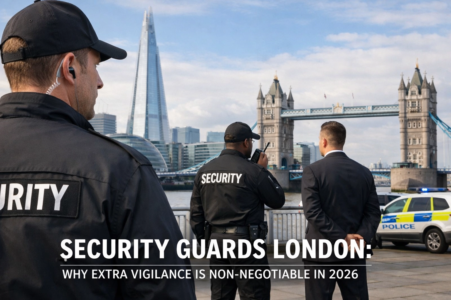 [HERO] Security Guards London: Why Extra Vigilance is Non-Negotiable in 2026