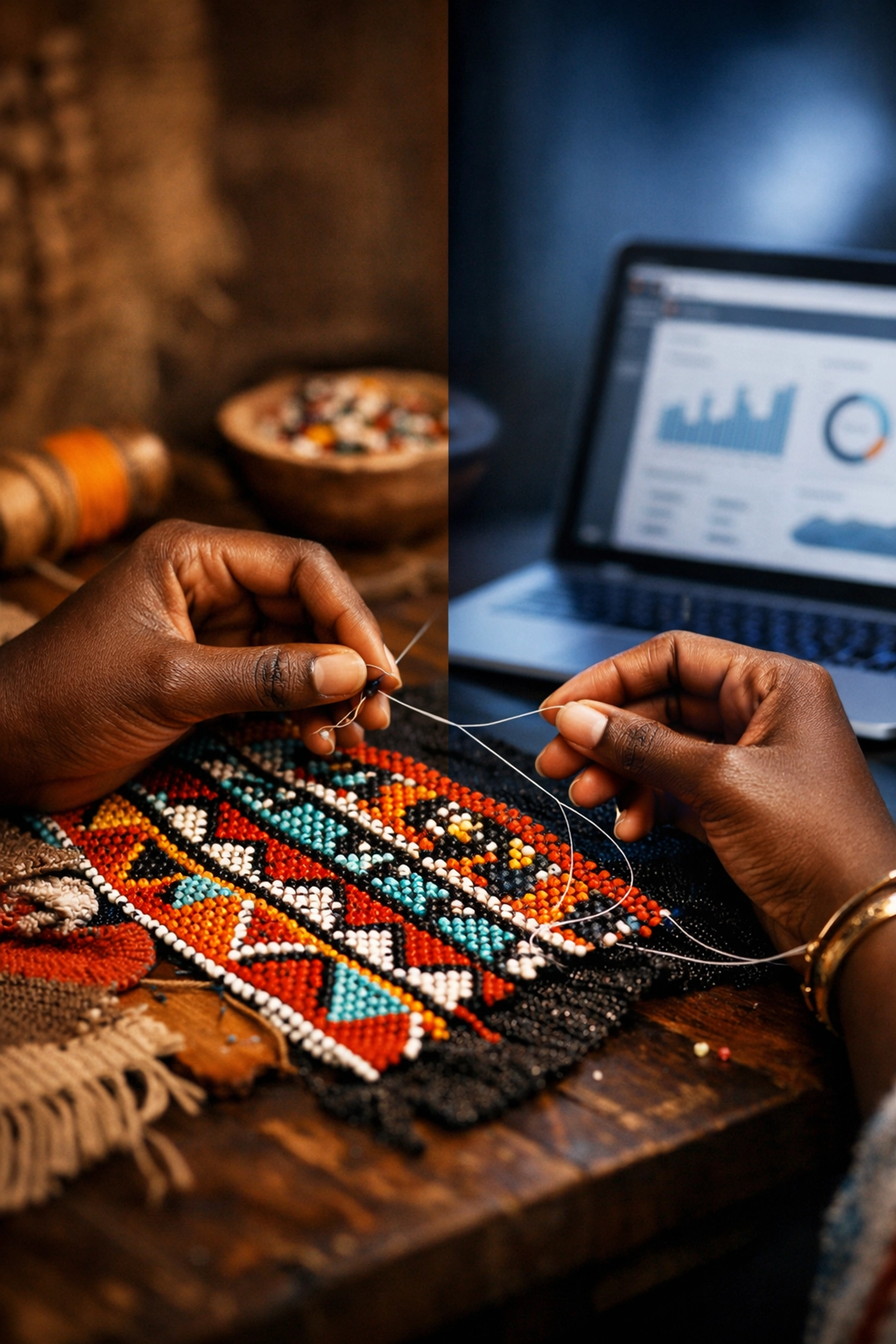 Creative founder using business structure to scale craft beyond a hobby.