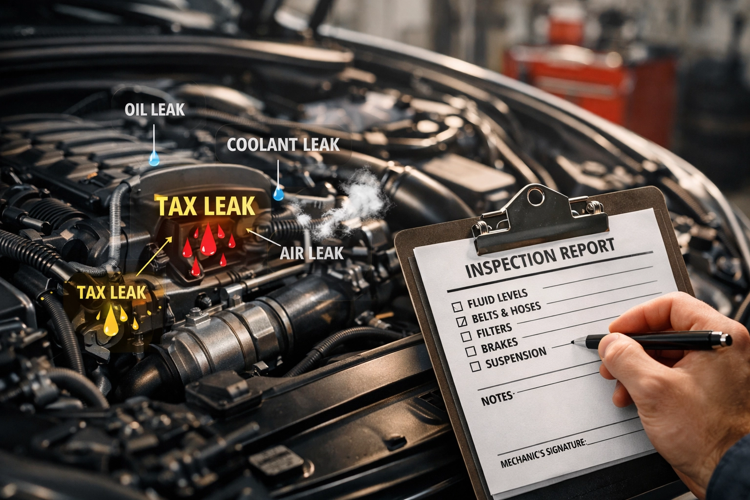 Engineered performance starts with finding the leaks—especially the Tax Leak Engineered performance starts with finding the leaks—especially the Tax Leak