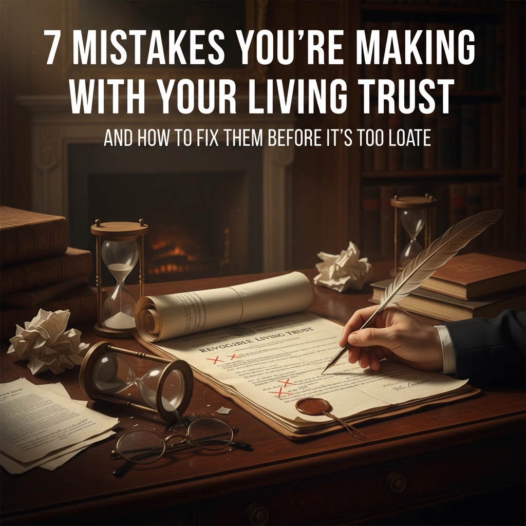 7 Mistakes You're Making with Your Living Trust (and How to Fix Them Before It's Too Late)