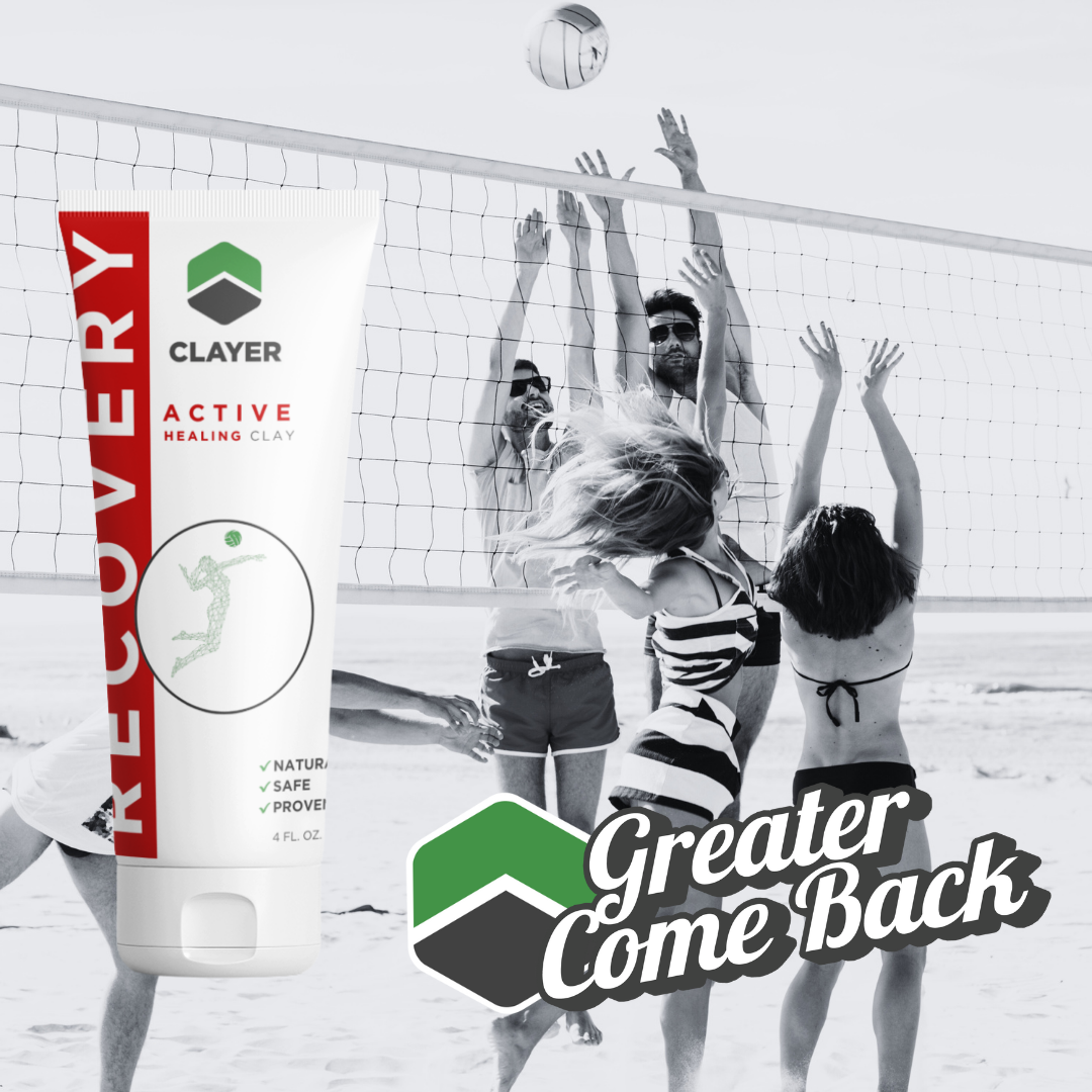 CLAYER Active Healing Clay for Volleyball