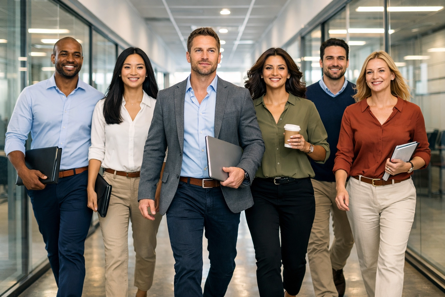Diverse team of business professionals prepared for the 2026 tax season and new IRS compliance.