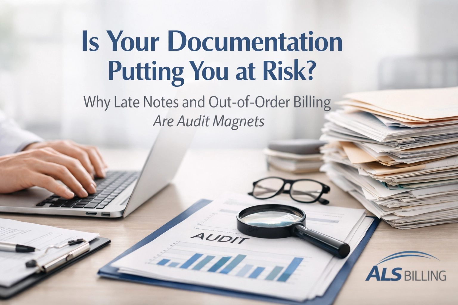 Is Your Documentation Putting You at Risk? Why Late Notes and Out-of-Order Billing Are Audit Magnets