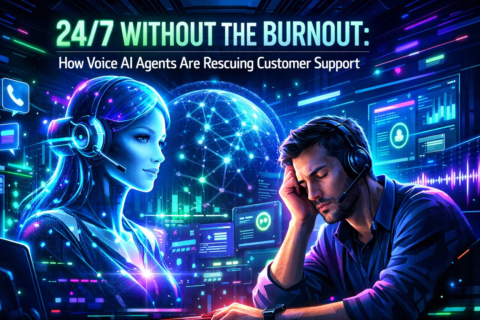 [HERO] 24/7 Without the Burnout: How Voice AI Agents Are Rescuing Customer Support