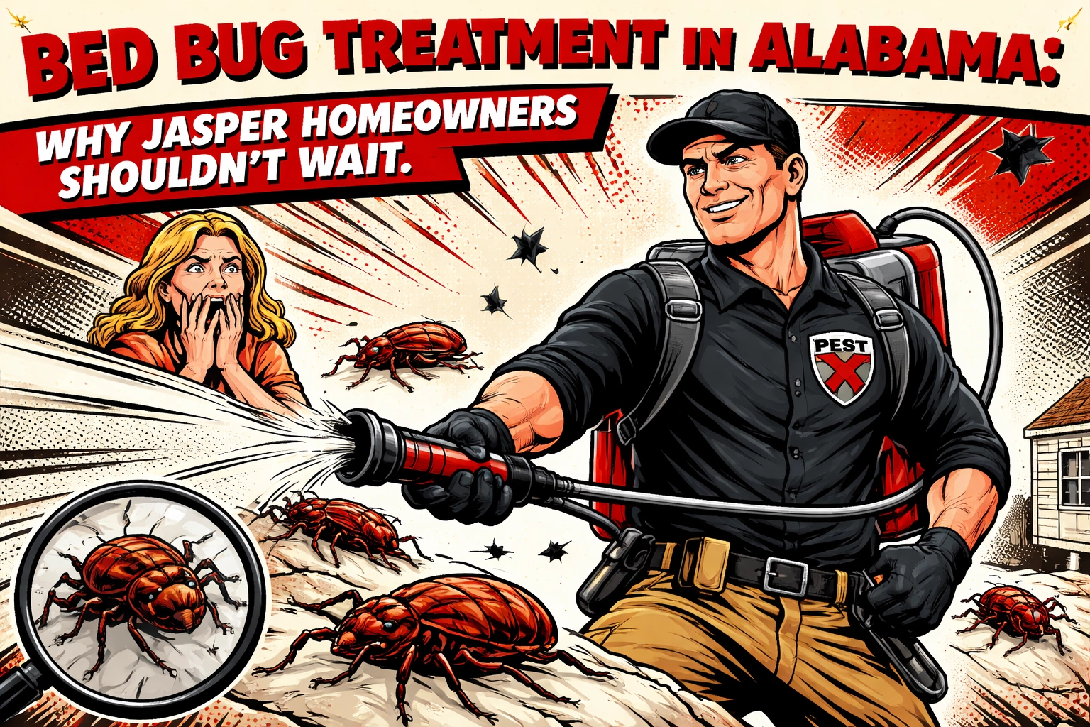 [HERO] Bed Bug Treatment in Alabama: Why Jasper Homeowners Shouldn