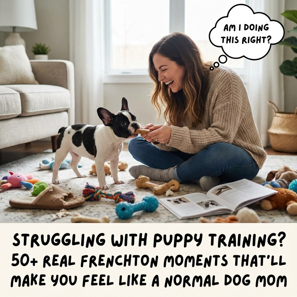 Struggling with Puppy Training? 50+ Real Frenchton Moments That'll Make You Feel Like a Normal Dog Mom