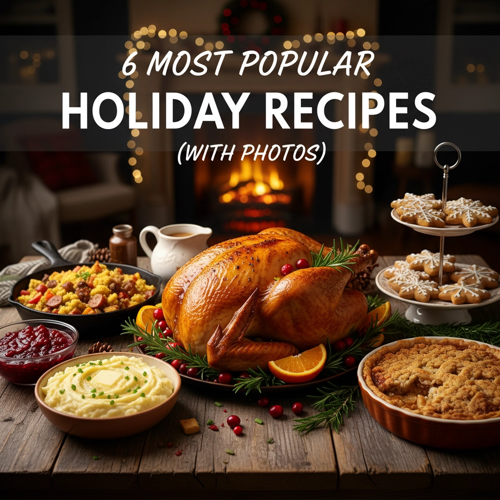 6 Most Popular Holiday Recipes (With Photos)
