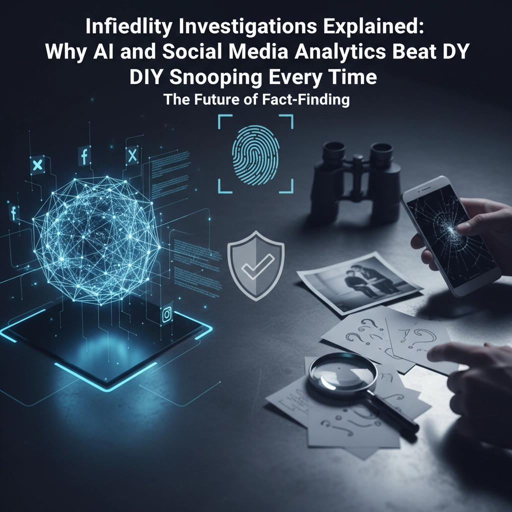 Infidelity Investigations Explained: Why AI and Social Media Analytics Beat DIY Snooping Every Time