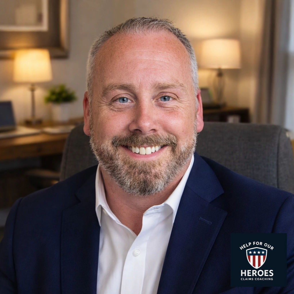 A friendly professional man in a suit in a warmly lit office A friendly professional man in a suit in a warmly lit office