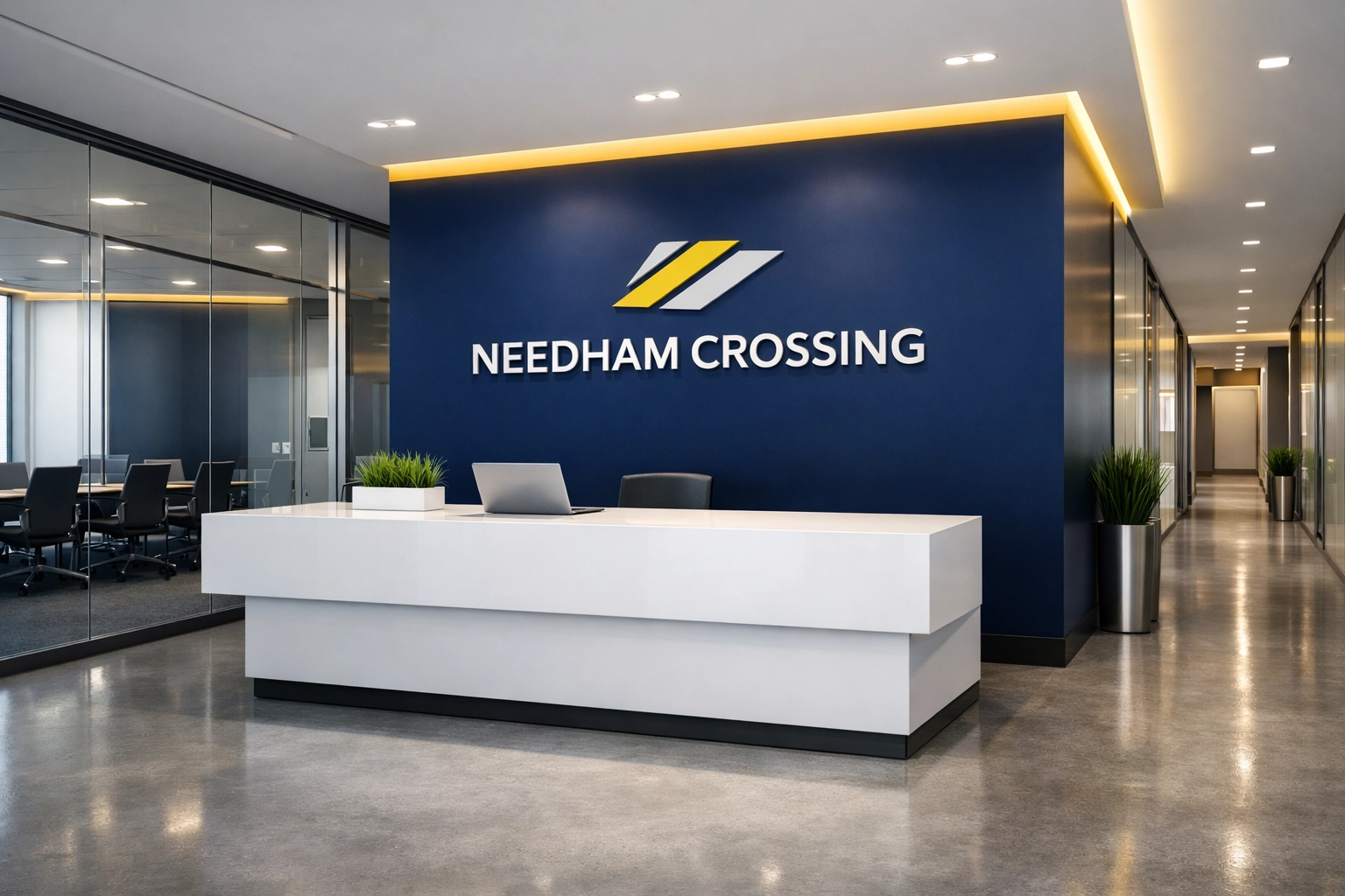 Professional commercial cleaning in Needham for modern office lobbies and high-traffic workspaces.