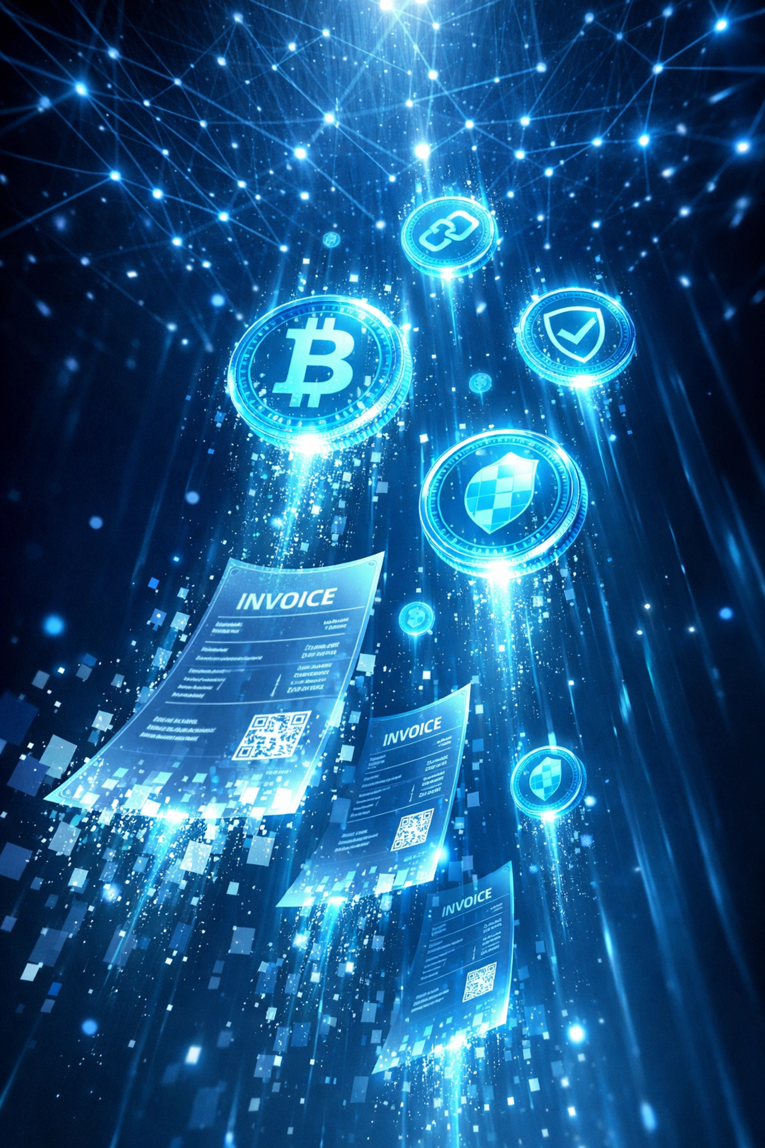 Receivables tokens transforming invoices into tradable digital assets on blockchain network