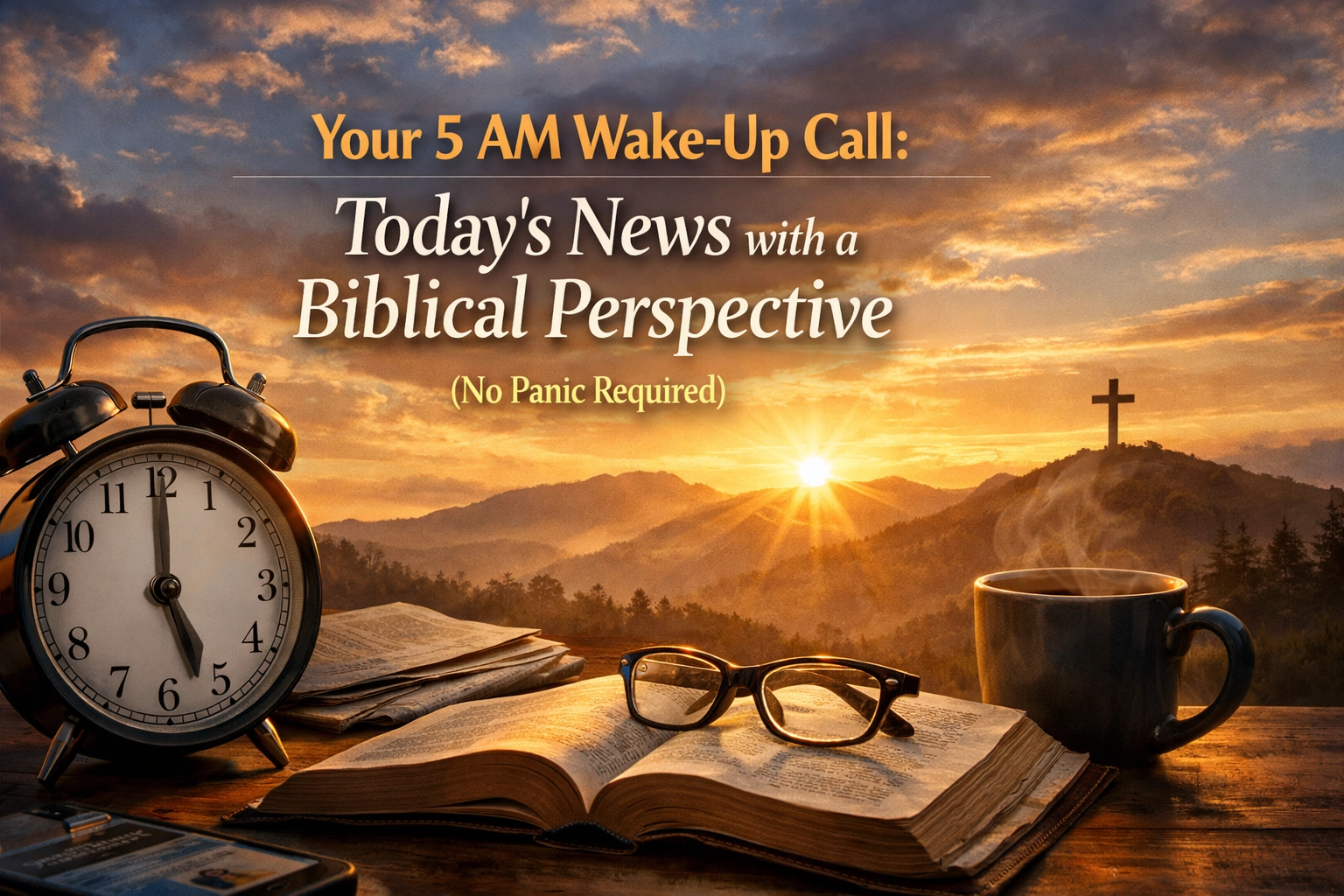 [HERO] Your 5 AM Wake-Up Call: Today